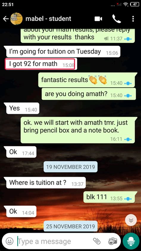 Testimonial Mabel Tuition With Jason Math Specialist