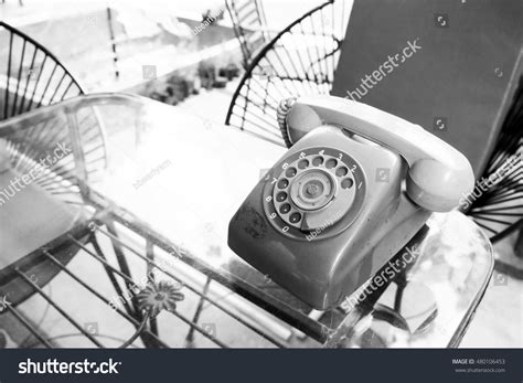 Vintage Telephone Rotary Dial Mechanism Stock Photo 480106453 ...