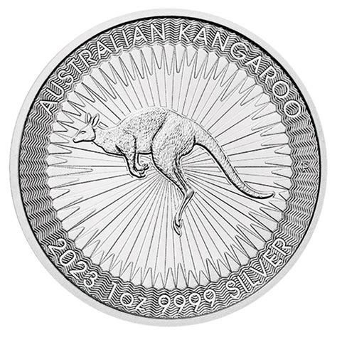 Oz Australian Kangaroo Silver Coin Gold Bullion Co