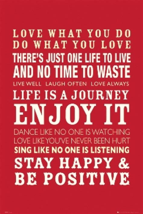 QUOTES Life Poster - 22 x 34 inches - Posterazzi