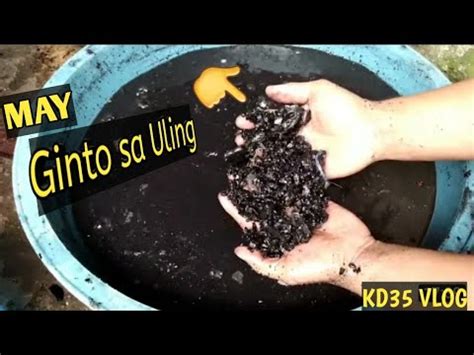 Ginto Sa Charcoal Or Uling Paano Kunin Ang Ginto Sa Uling Youtube