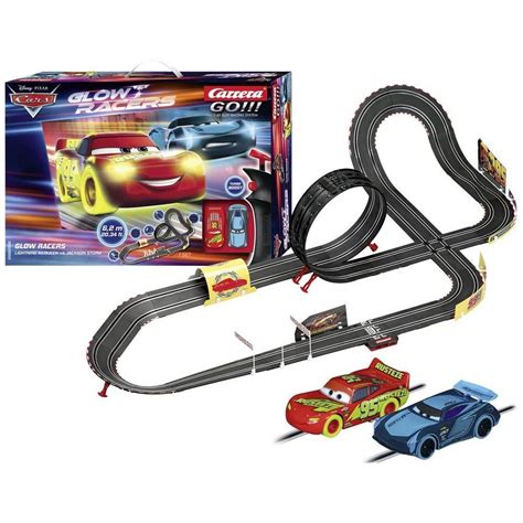 Carrera® Autorennbahn Go Disney·pixar Cars Glow Racers Filmreifer Rennspaß Jetzt Musst Du