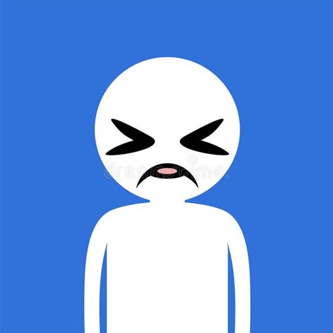 Disgusted Face Design Stock Vector Illustration Of Disgust 114517896