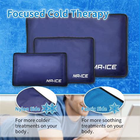 Large Gel Ice Pack For Injuries Reusable Gel Hot Cold Pack Compress Flexible Gel Ice Pack For