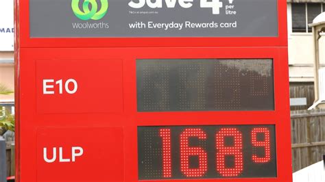 Petrol Prices Qld Motorists Paying More A Tank Amid C L Surge