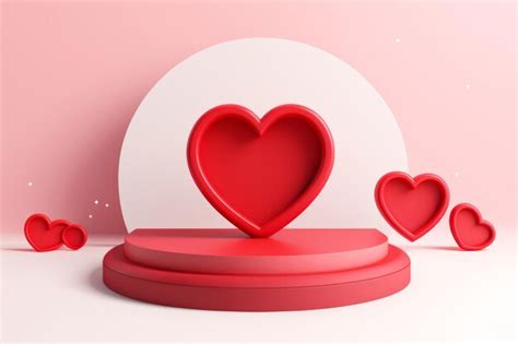 Premium Photo Happy Valentines Day Background Congratulation With Red