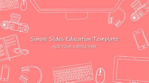 Education Presentation Template