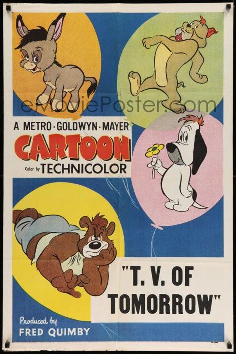 Metro Goldwyn Mayer Cartoon 1sh 52 Great Art Of Tex Averys Droopy