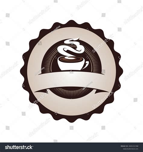 Coffee Logo Vintage Vintage Logo Stock Vector (Royalty Free) 2041151768 | Shutterstock