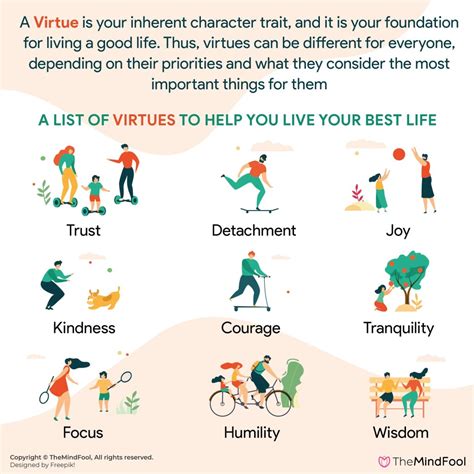 80 List of Virtues to Help You Live Your Best Life | TheMindFool