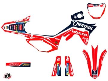 kit déco motocross honda replica team luc1 2019 Kutvek