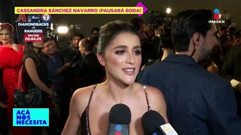 Cassandra Sánchez Navarro PospondrÁ Su Boda Tras Huracán En Acapulco Youtube