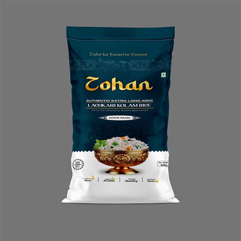 rice bag packaging design bopp rice bag  images behance