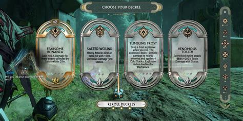 Warframe Best Duviri Decrees For Melee Builds