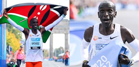 El keniano Eliud Kipchoge estableció un nuevo récord mundial de maratón