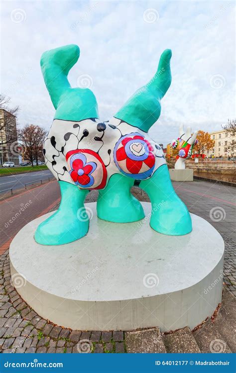 Nana Sculptures Of The Artist Niki De Saint Phalle In Hanover Germany