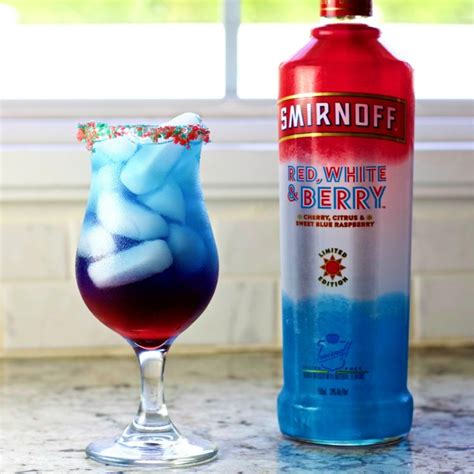 Red White And Berry Smirnoff Firecracker Party Drink Berry Drinks