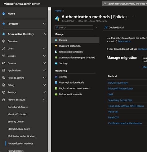 Azure Ad New Authentication Method Authenticator Lite Preview