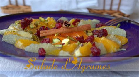 Salade D Agrumes Salade D Oranges Pamplemousse Mandarine Amour De