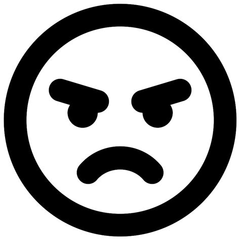 Angry Vector Svg Icon Svg Repo