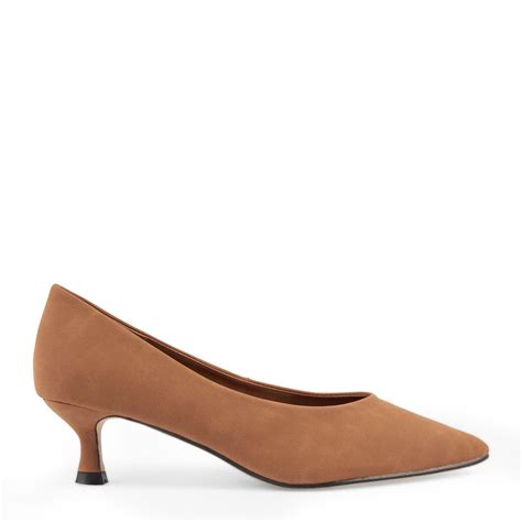 Tan Mid Heel Shoes Hotsell