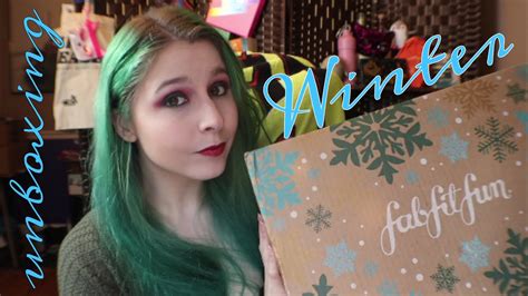 Unboxing FabFitFun Winter Box YouTube