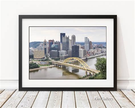 Pittsburgh Skyline Canvas Pittsburgh Skyline Photography - Etsy