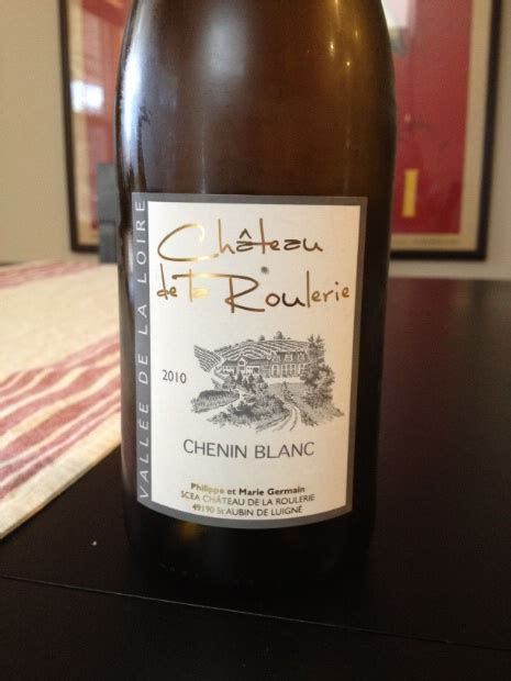 Ch Teau De La Roulerie Chenin Blanc Anjou Sec France Loire