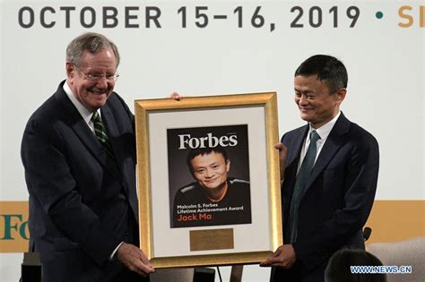 Jack Ma Receives Lifetime Achievement Award From Forbes Chinadaily Cn