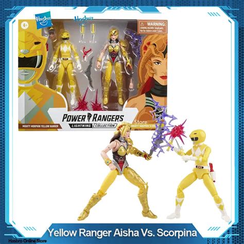 Figura de Ação Hasbro Power Rangers Premium Coleção Lightning Mighty