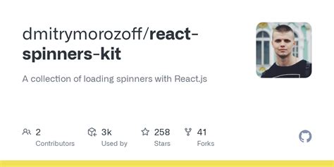 GitHub Dmitrymorozoff React Spinners Kit A Collection Of Loading