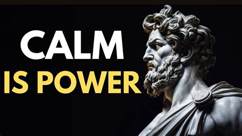 Stoic Lessons To Keep Calm Stoicism Youtube