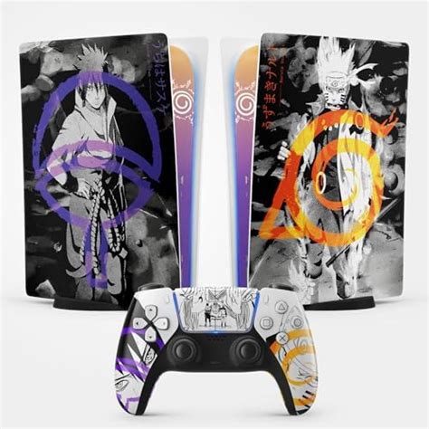 Sticker PS 5 Hokage Autocollant PS 5 Manga Console Et Manette