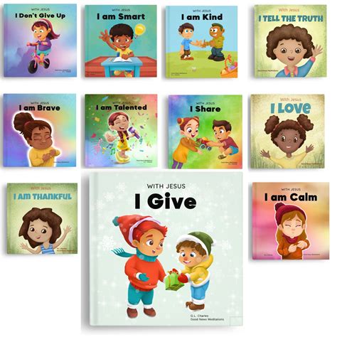 With Jesus Series Bundle 11 Books Childrens Christian Books Good