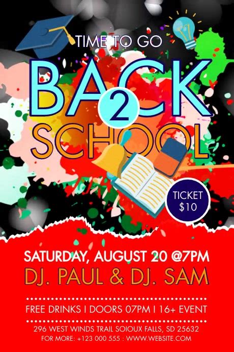 Back To School Template Postermywall