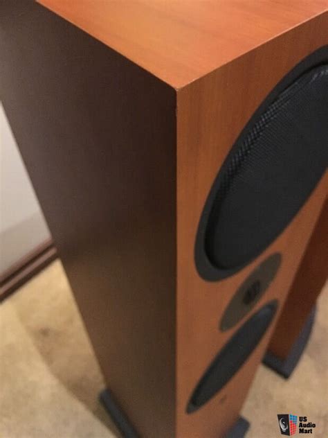 Linn Ninka Speakers Cherry Near Mint Condition With Original Double