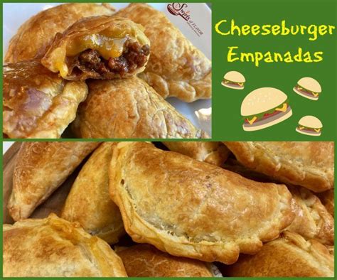 Cheeseburger Empanadas Are Bursting With A Ground Beef Ketchup And