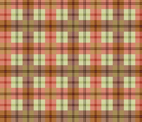 Spoonflower Fabric Copyright Gingham Garden Tools Custom Fabric