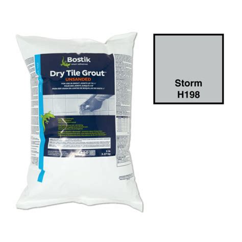 Bostik Dry Unsanded Grout 5 Lbs Storm H198 Schillings