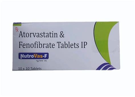 Atorvastatin Fenofibrate Tablets Mg At Rs Stripe In Coimbatore