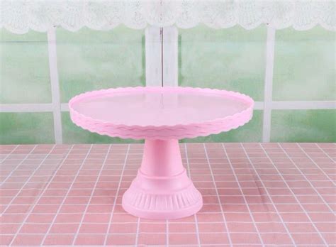 12 Inch Cake Stand Pink And Blue Hobbies And Toys Stationery And Craft