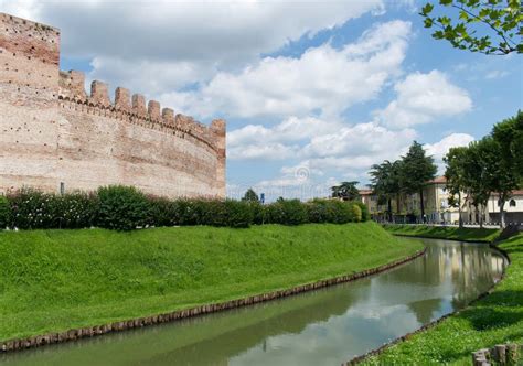 The City Walls of Cittadella. Padova, Italy Stock Image - Image of ...