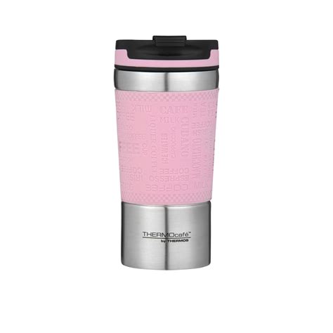 Thermos THERMOcafe Insulated Travel Cup 350ml Pink Kitchenware Australia