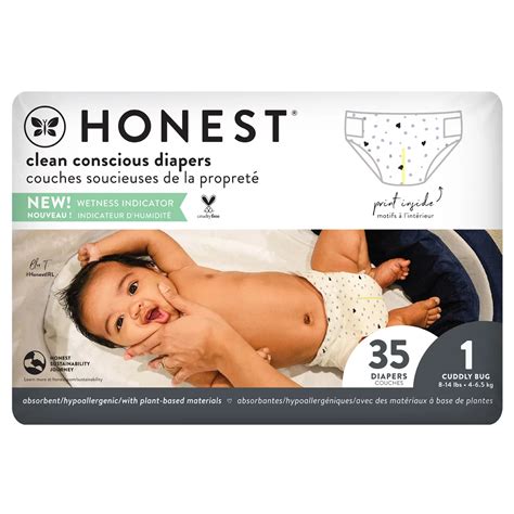 The Honest Company Clean Conscious Diapers Size Dots Stars