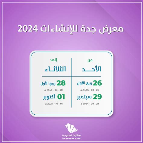 معرض جدة للإنشاءات 2024 فعاليات السعودية