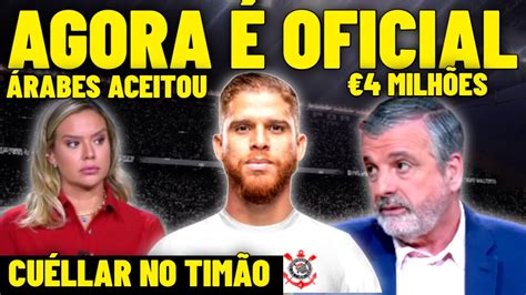 ÓTIMA NOTÍCIA NESSA MANHÃ REFORÇO NO CORINTHIANS VEM FORTE NO MERCADO