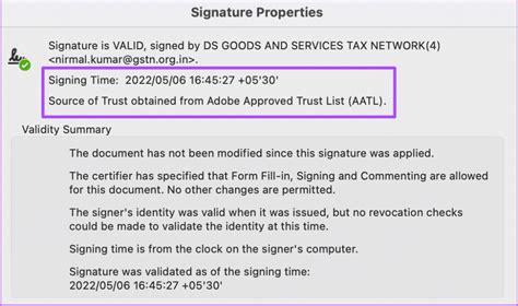 How To Validate Digital Signatures In Pdf Using Adobe Reader Guiding Tech