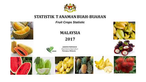 Pdf Statistik T Anamanbuah Buahan Doa Gov My Data Bagi Tanaman