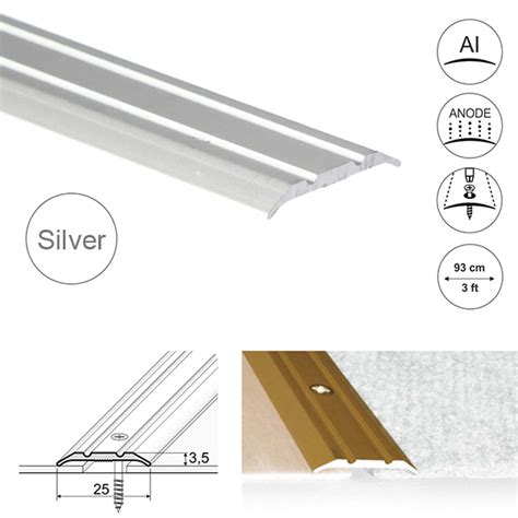 Buy Best Quality 25mm Wide Aluminum Door Floor Threshold For Vinyl And ...