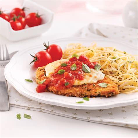 Escalopes De Poulet Parmigiana Je Cuisine